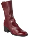 Arche Lymlye Leather Boot In Burgundy