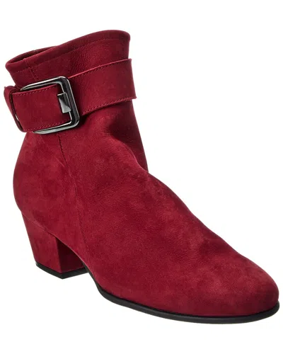 Arche Maliny Leather Bootie In Red
