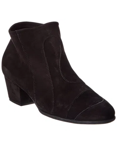 Arche Malray Suede Boot In Black