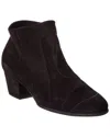Arche Malray Suede Boot In Black
