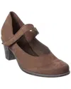 Arche Maora Suede Pump In Brown