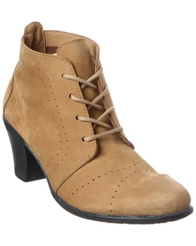 Arche Maorem Leather Flat In Brown