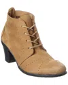 Arche Maorem Leather Flat In Brown
