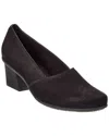 Arche Marbel Suede Pump In Black