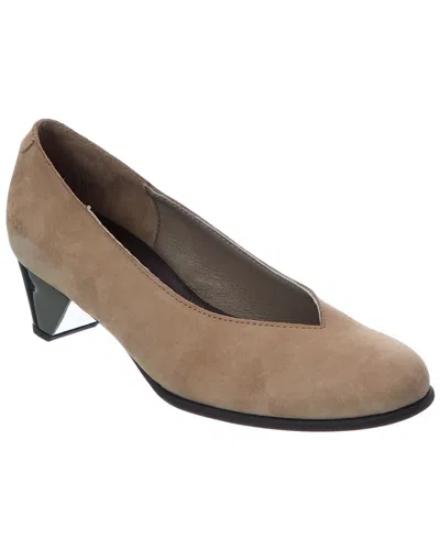 Arche Marlly Leather Pump In Brown