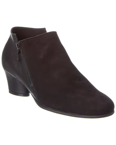 Arche Mushka Leather Bootie In Black