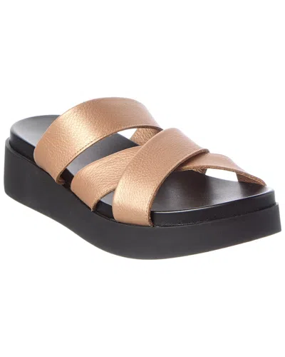 Arche Myakan Leather Flat In Animal Print