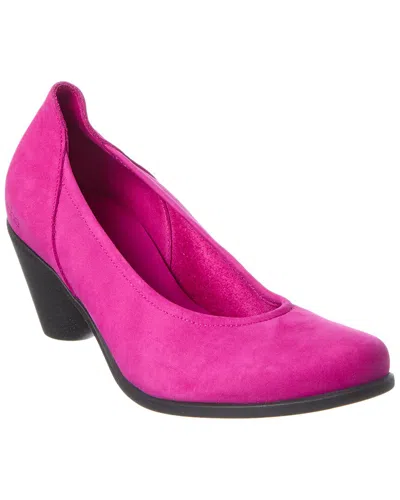 Arche Naokam Leather Pump In Pink