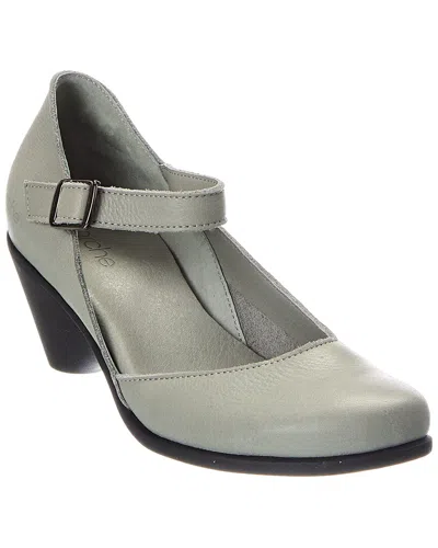 Arche Naokou Leather Pump In Gray