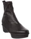 Arche Naotek Leather Platform Boot In Black