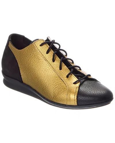 Arche Nasyra Leather Sneaker In Black