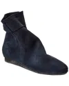 Arche Ninell Leather Boot In Blue
