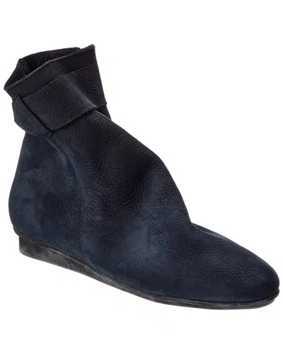 Arche Ninell Leather Bootie In Blue