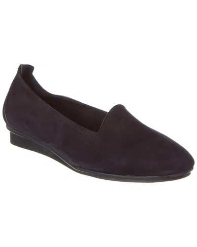 Arche Ninolo Suede Flat In Black