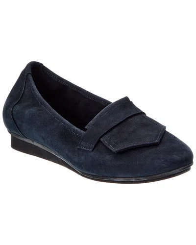 Arche Ninook Leather Loafer In Blue