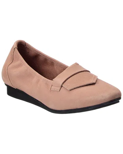 Arche Ninook Leather Loafer In Pink