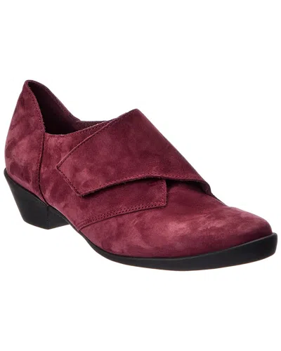 Arche Nolea Leather Bootie In Burgundy
