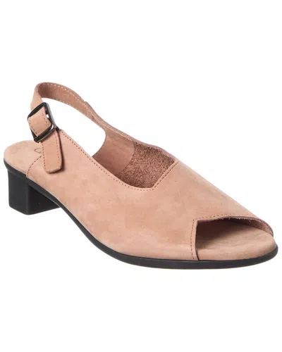 Arche Obicko Leather Sandal In Pink