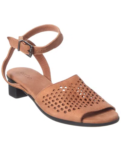Arche Obirho Leather Sandal In Neutral