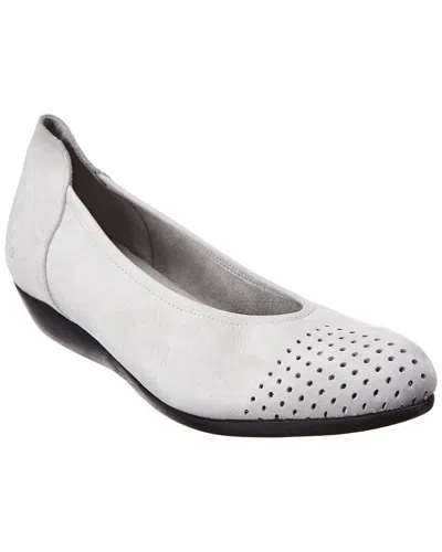 Arche Onara Leather Flat In White