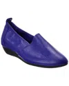 Arche Onyko Leather Flat In Blue