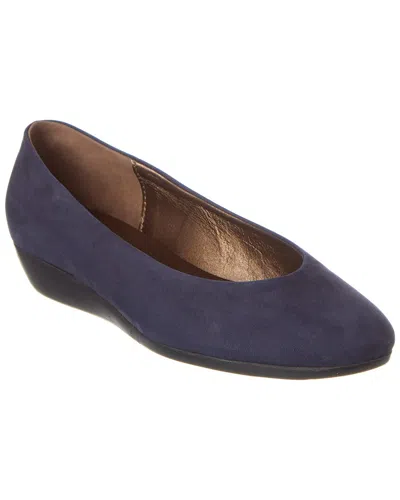 Arche Onyri Suede Flat In Blue