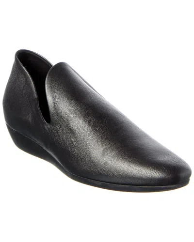 Arche Onyroa Leather Bootie In Black