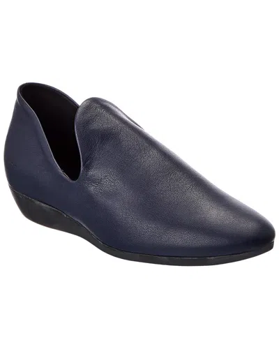 Arche Onyroa Leather Bootie In Blue