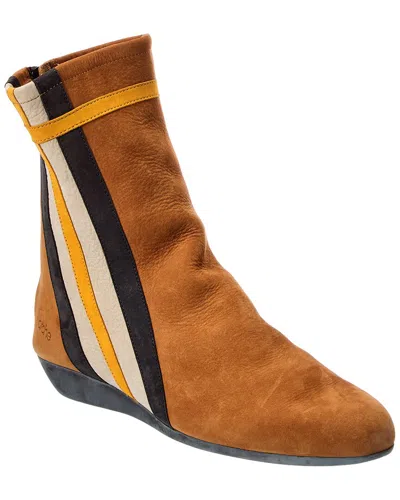 Arche Onytri Leather Boot In Transparent