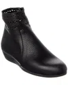 Arche Onywel Leather Bootie In Black