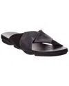 Arche Palaas Leather Flat In Black