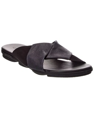 Arche Palaas Leather Flat In Black