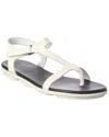 Arche Pallam Leather Sandal In White