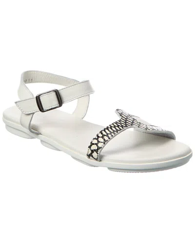 Arche Palloa Leather Sandal In White