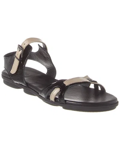 Arche Palmaz Leather Sandal In Black