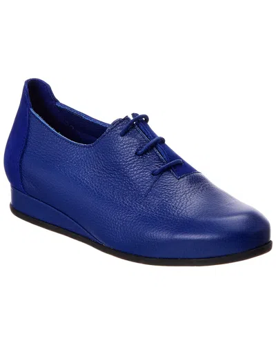 Arche Piaeje Leather Sneaker In Blue
