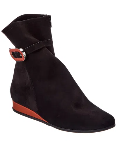 Arche Piamay Leather Bootie In Black