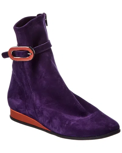 Arche Piamay Leather Bootie In Purple