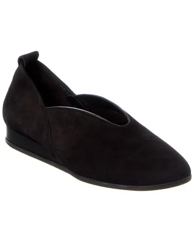 Arche Piassy Suede Flat In Black