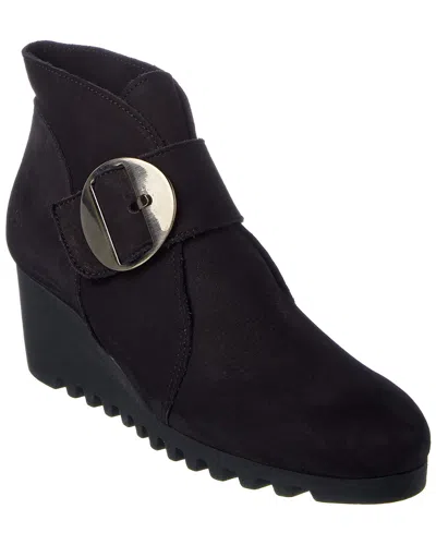 Arche Pippa Larrie Leather Ankle Boot In Black