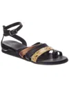 Arche Pylam Leather Sandal In Multi