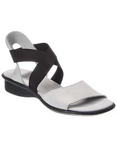 Arche Satia Leather Sandal In White