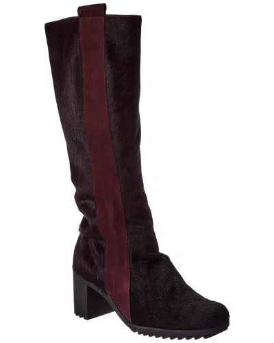 Arche Sheley Haircalf & Suede Boot In Animal Print