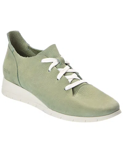 Arche Sitbaa Leather Sneaker In Green