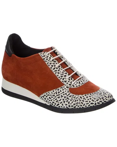 Arche Sitriz Leather Sneaker In Brown