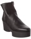 Arche Sixizz Leather Platform Bootie In Brown