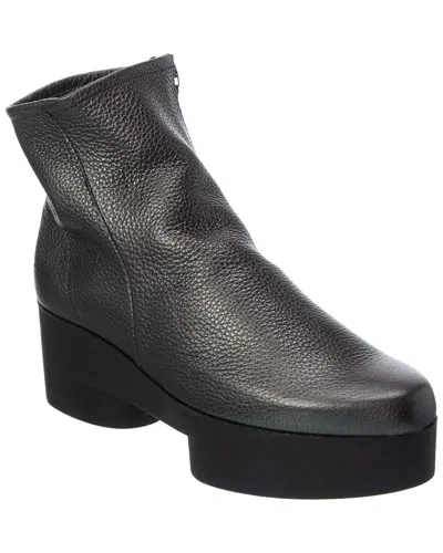 Arche Sixizz Leather Platform Bootie In Black