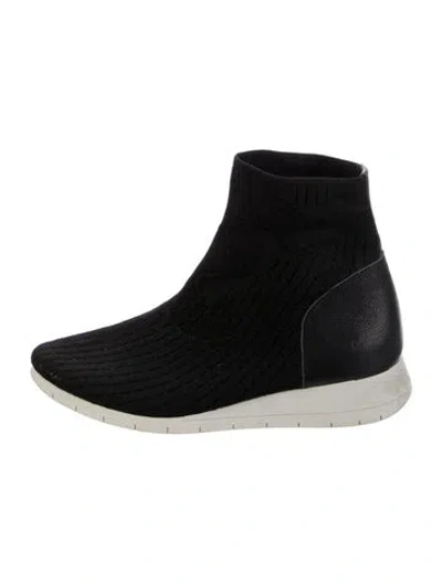 Pre-owned Arche Sock Sneakers In Black