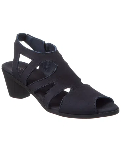 Arche Sorako Leather Sandal In Blue