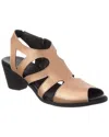 Arche Sorako Leather Sandal In Brown